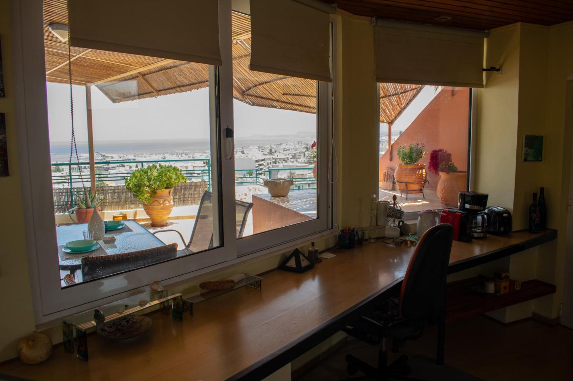 Rooftop With Sea View In Central Rethymno מראה חיצוני תמונה